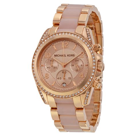 michael kors rose gold watch nordstrom|mk rose gold watch sale.